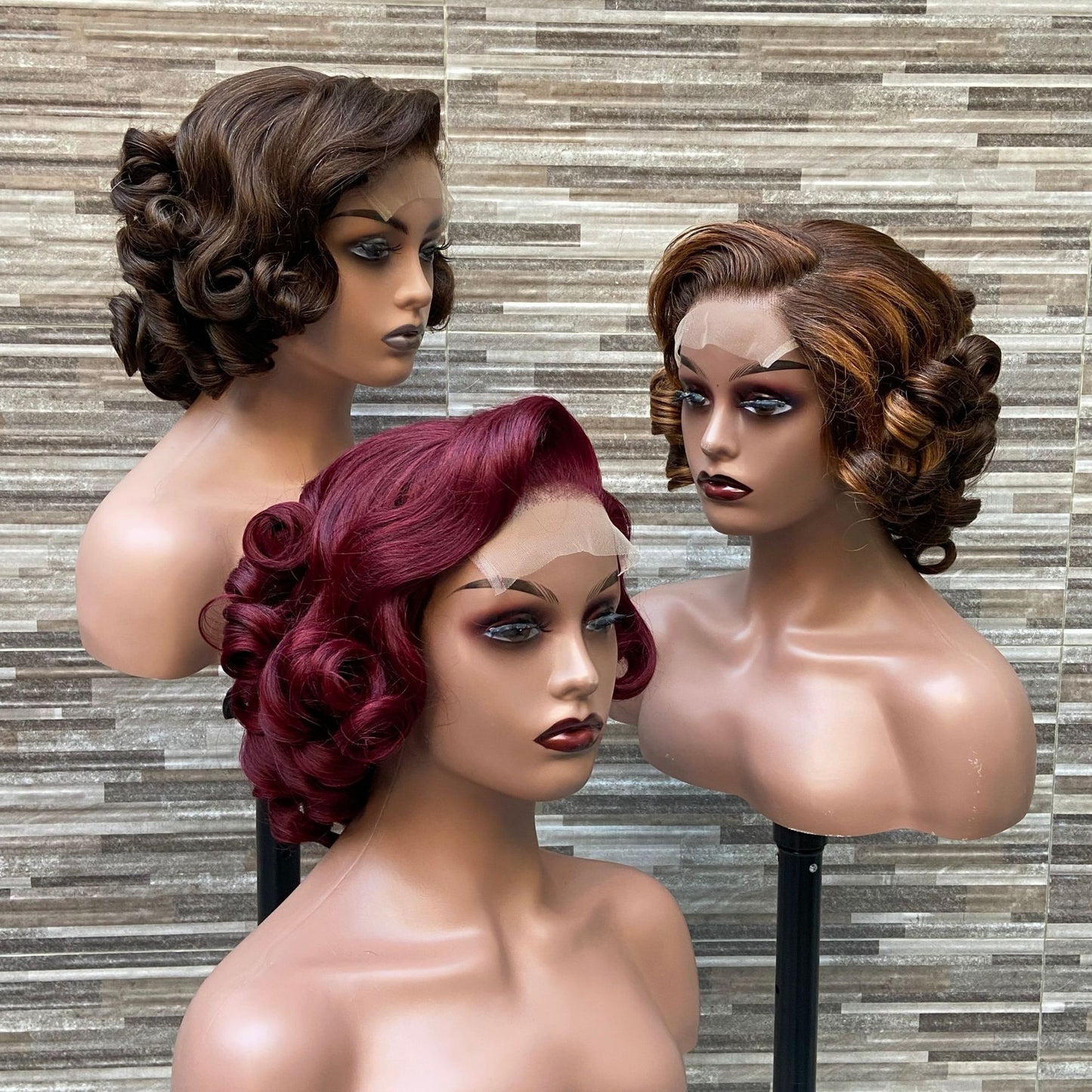 Hot New 5*5 Lace bob Loose Hair Wig 100% Real Hair
