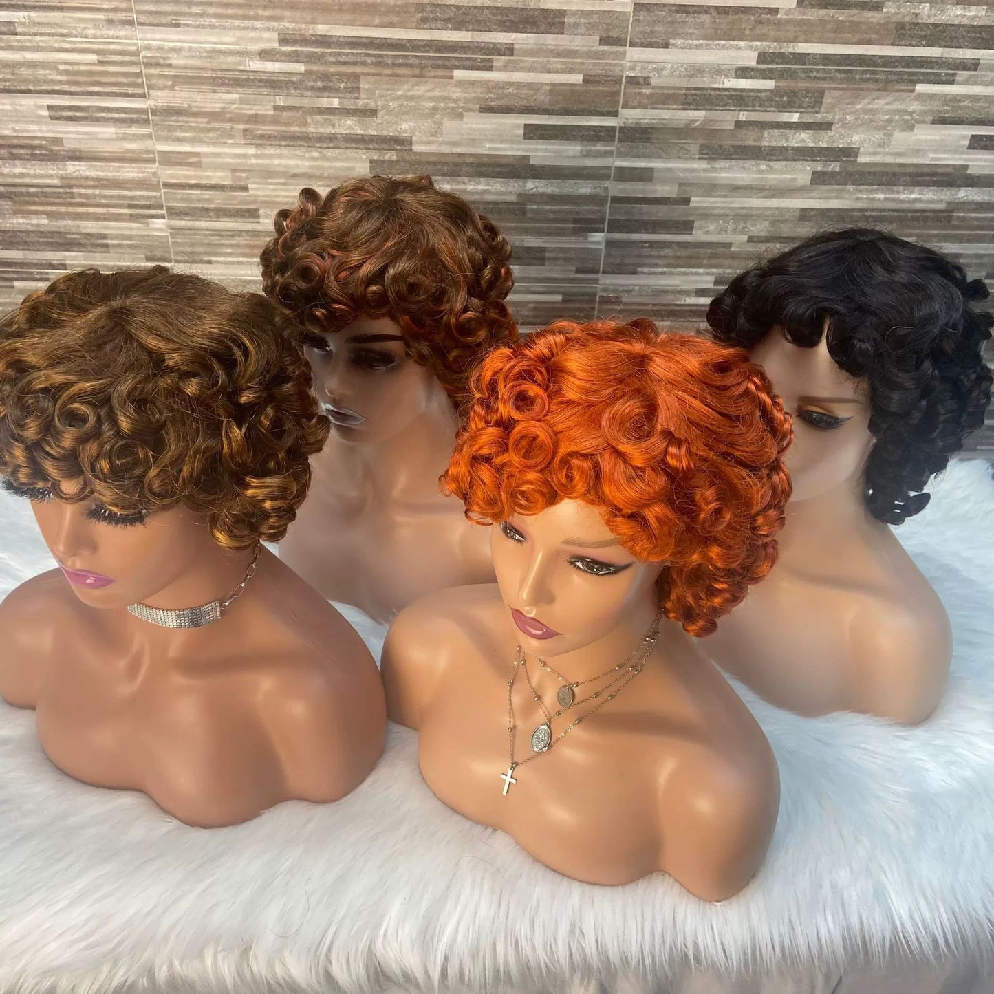 Color Wig Mechanism BOB LOOSE WAVE Wig Hot Sale