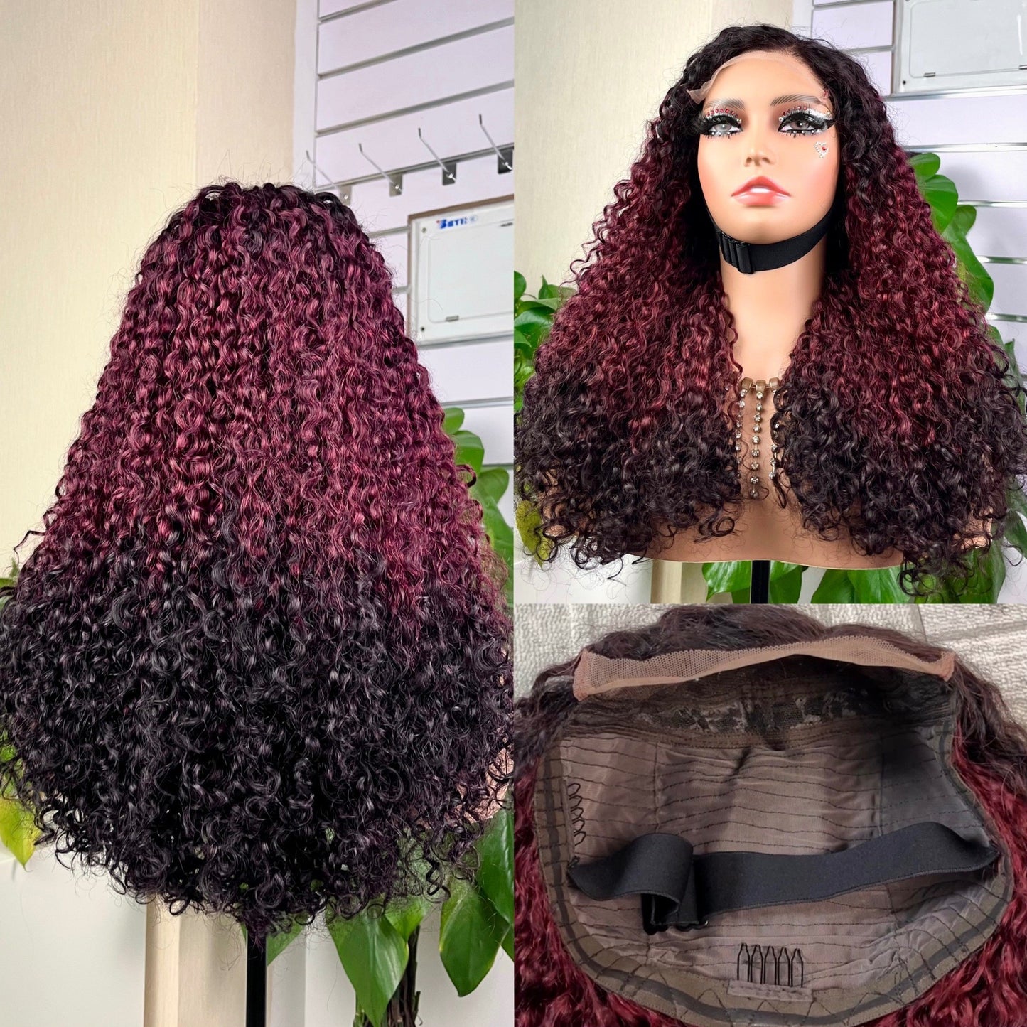 5*5 Pixie Curly Human Hair Real Hair Wig