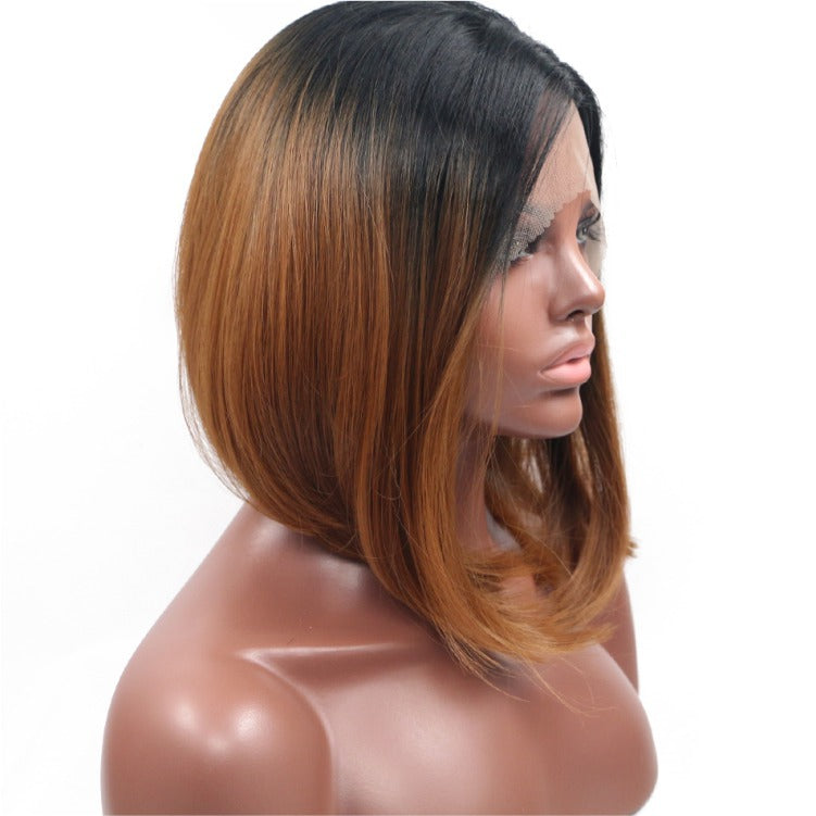Hot Sale Human Hair 13x4 Hand-woven Lace Real Head Set Hair Wig