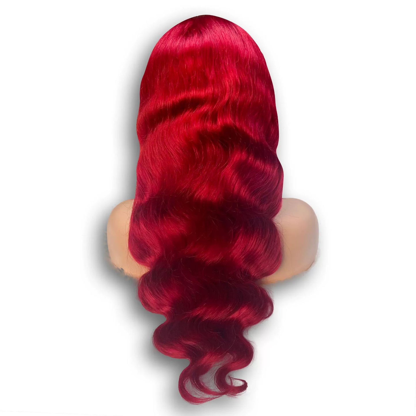 Front Lace Wig Front Lace Wig 13X4 Burgundy BUG Curvy Hair Head Cover Body Wave Hair