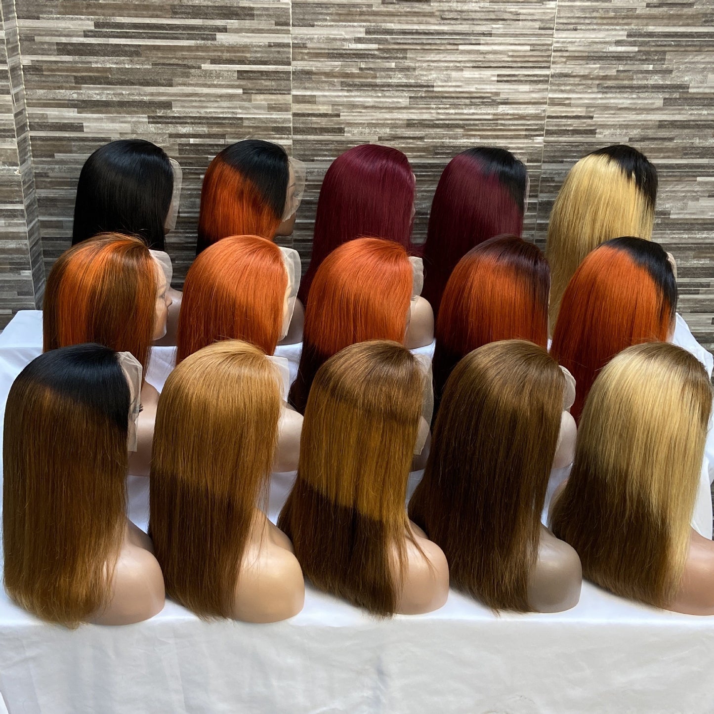 Color bob Front Lace Wig Head Covering 13x4 Lace Frontal Wig