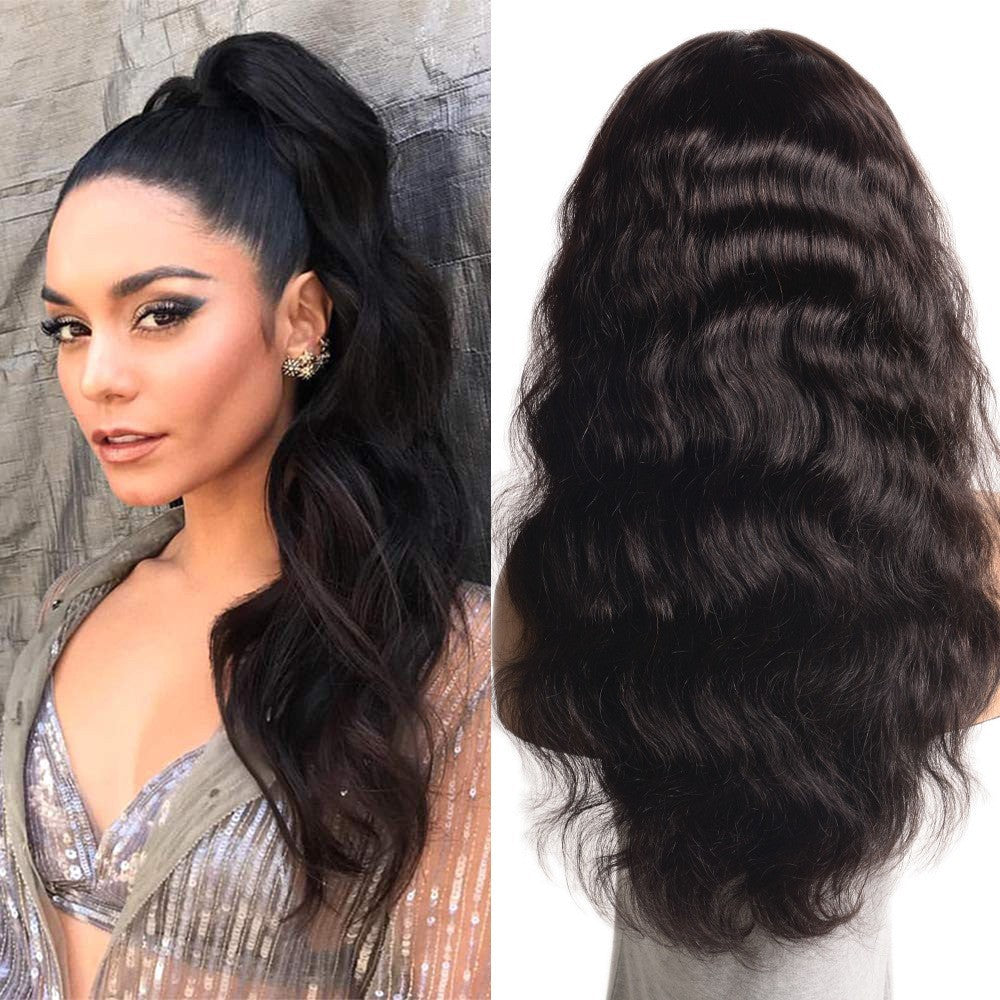 Wig Full Real Human Hair Ladies Models in Fashion for Young Women Body Wave Human Hair