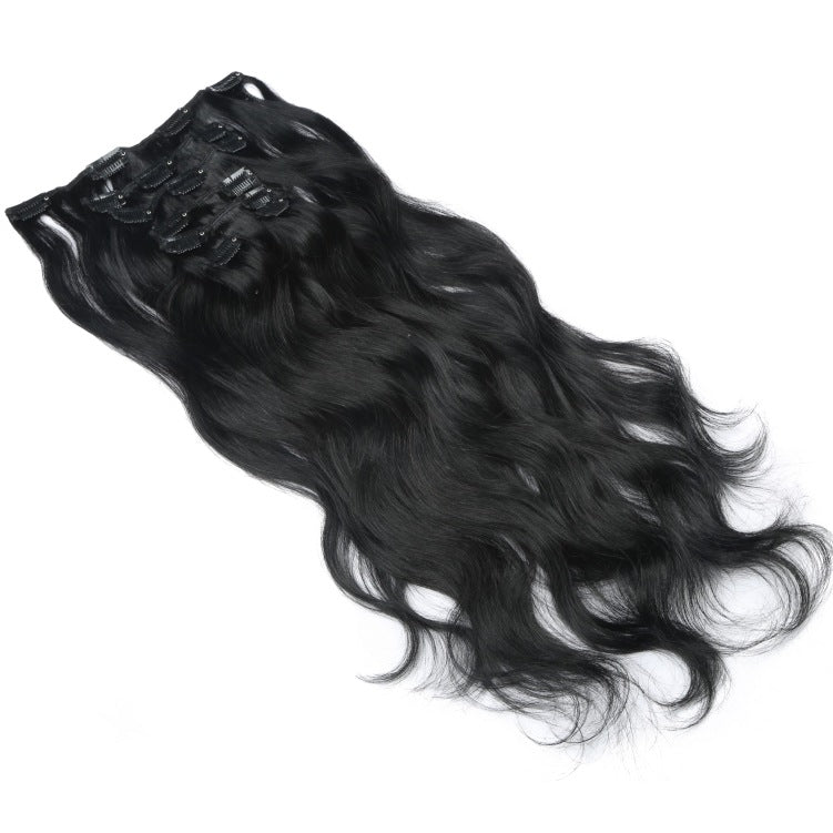 Hot Sale Hair Extension Card Sub Hair Seven Pieces Wig Piece Real Hair Piece Manufacturers Wig Wholesale