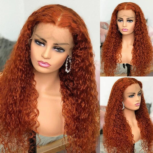 Color 13X4 Lace Front Wig Water Wave Lace Front Wig