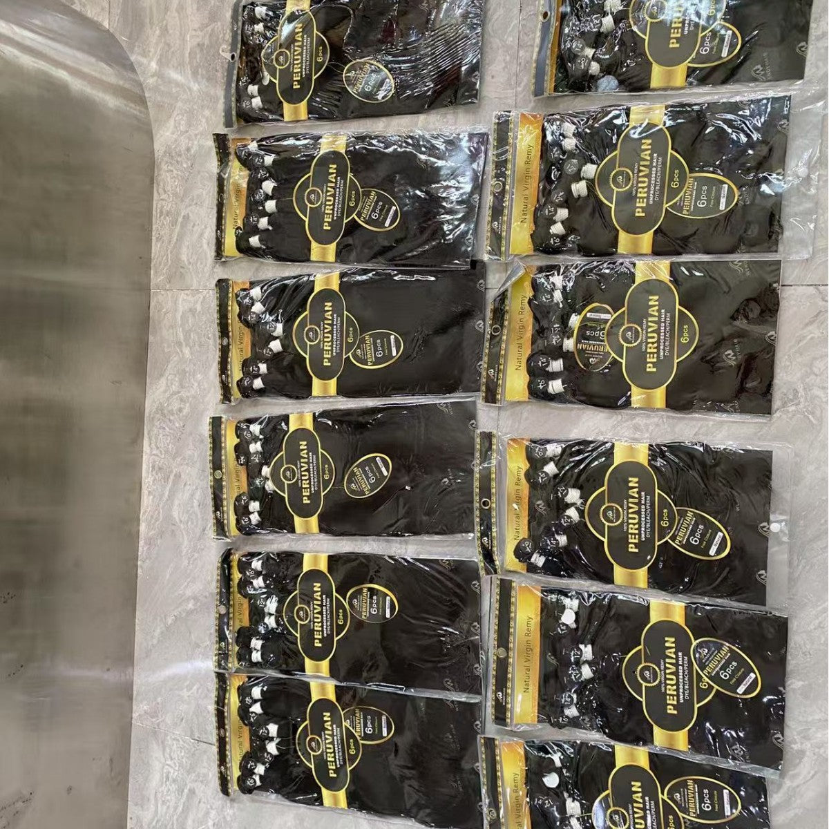 Packaging Hair Human Hair 6 Strips