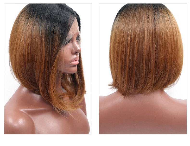 Hot Sale Human Hair 13x4 Hand-woven Lace Real Head Set Hair Wig