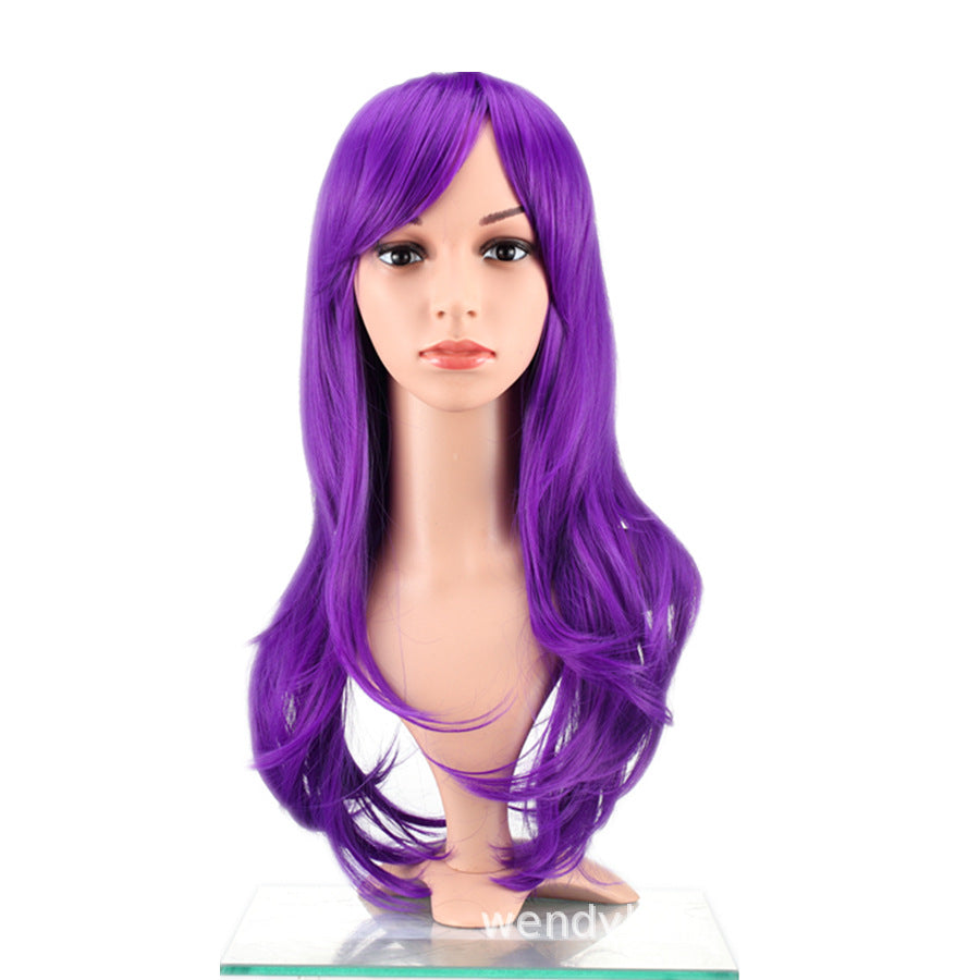 Wig Female Long Hair Big Wave Curly Hair Net Red the Same Style Long Curly Hair