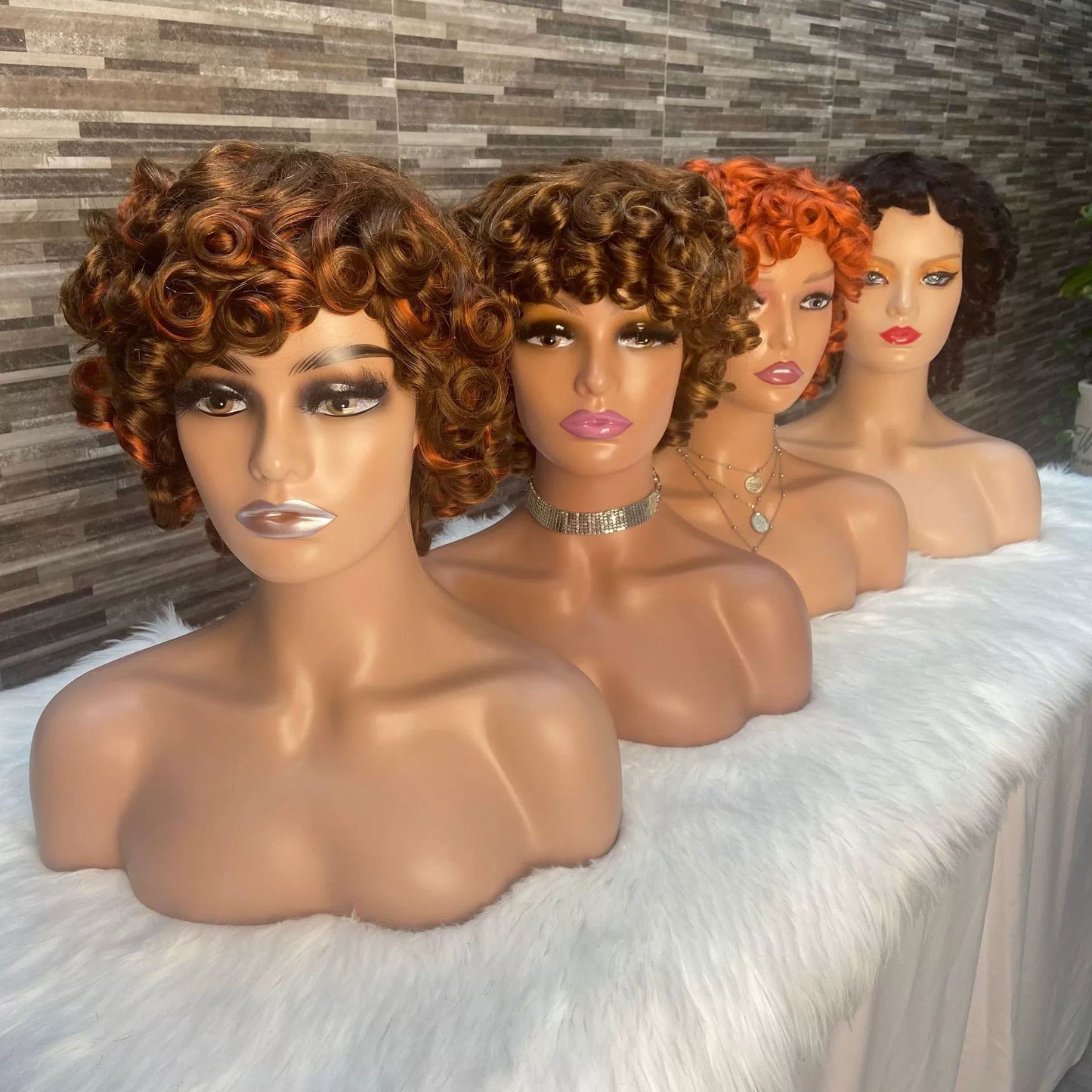 Color Wig Mechanism BOB LOOSE WAVE Wig Hot Sale