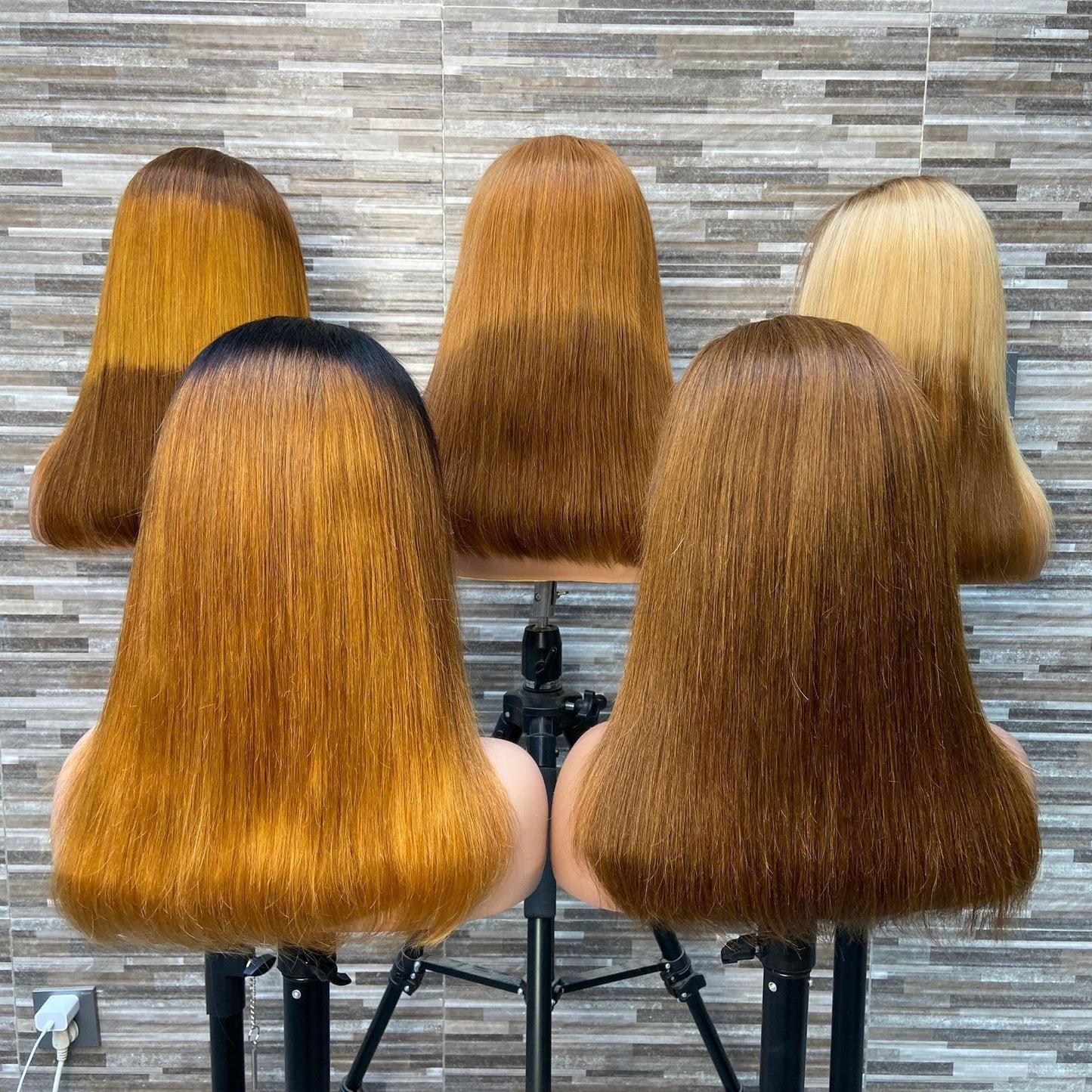Color bob Front Lace Wig Head Covering 13x4 Lace Frontal Wig