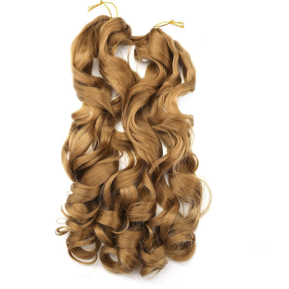 wig big curls French Curls Synthetic Loose Wave Braiding French twist