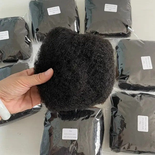 Human Hairballs Afro Kinky Bulk Making Dreadlocks Microl Ocs