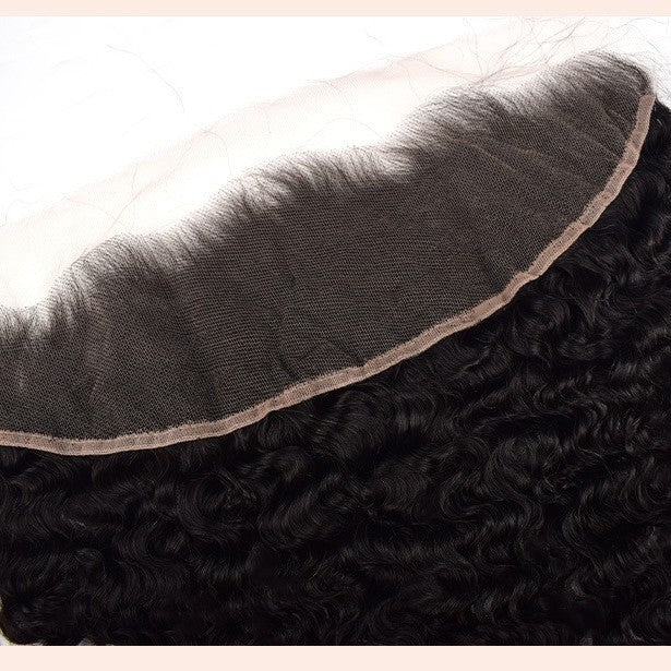 Lace Hair Block Wig Brazila Hair Bundle Burmese Curly Human Hair Curtains