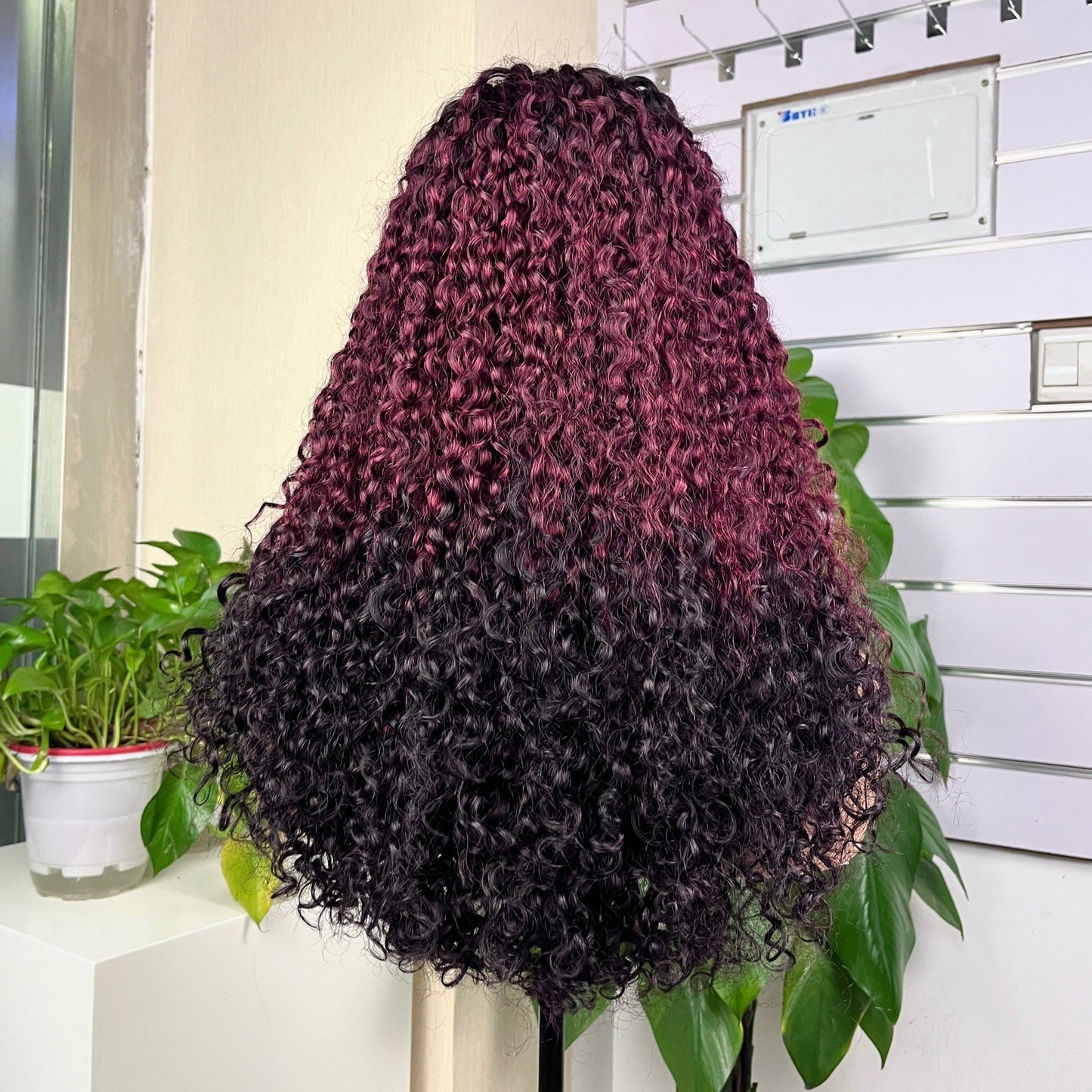 5*5 Pixie Curly Human Hair Real Hair Wig