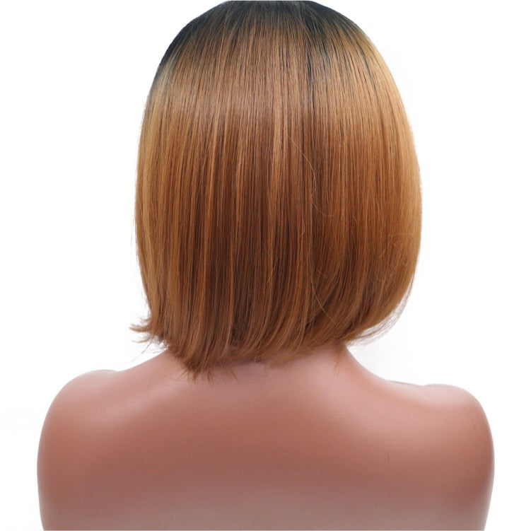 Hot Sale Human Hair 13x4 Hand-woven Lace Real Head Set Hair Wig