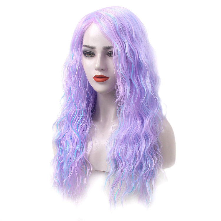Factory Wholesale Halloween Unicorn Synthetic Wig For Women