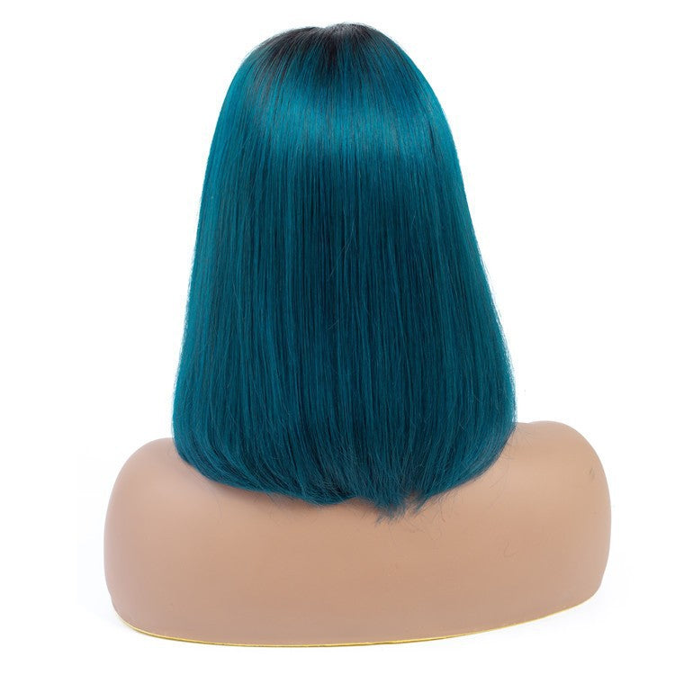 bob Human Hair Wigs Body Wave Front Lace Wig Real Hair Short Hair bob Cover