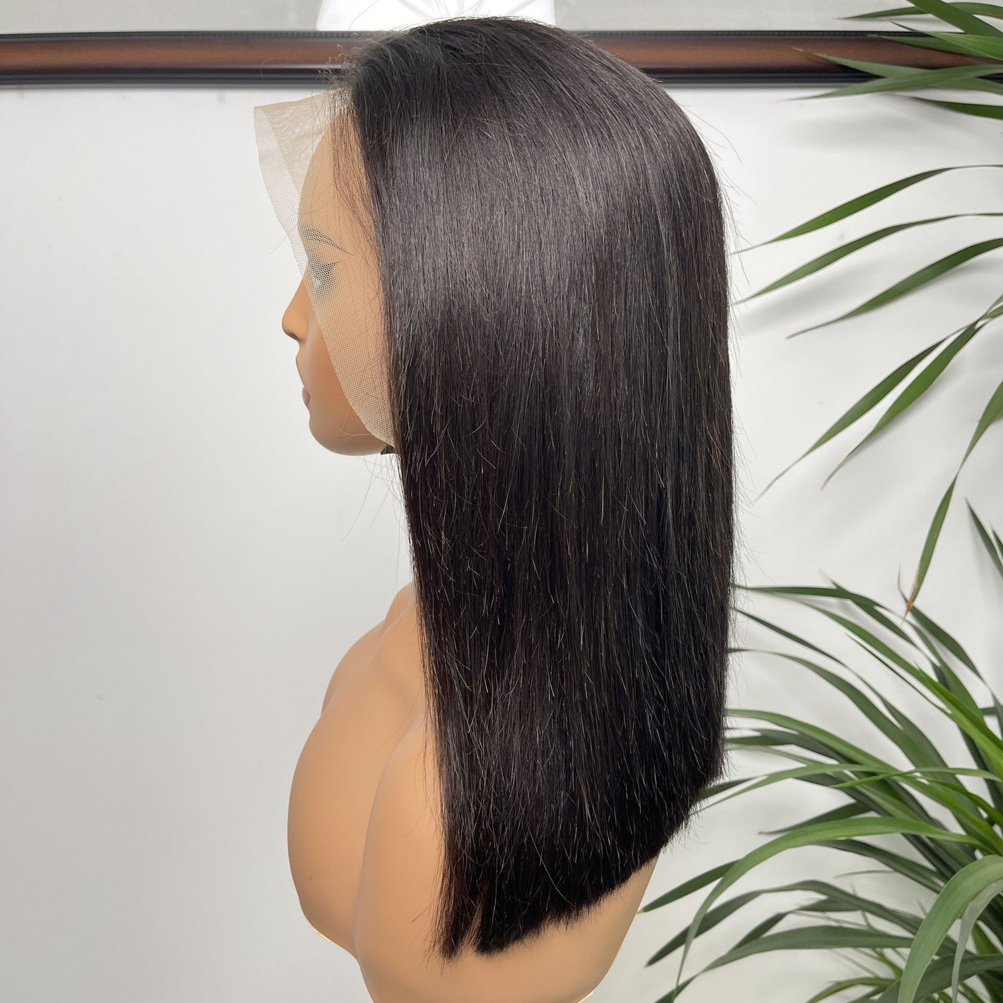 13*4 Frontal lace Straight Human Hair Wig