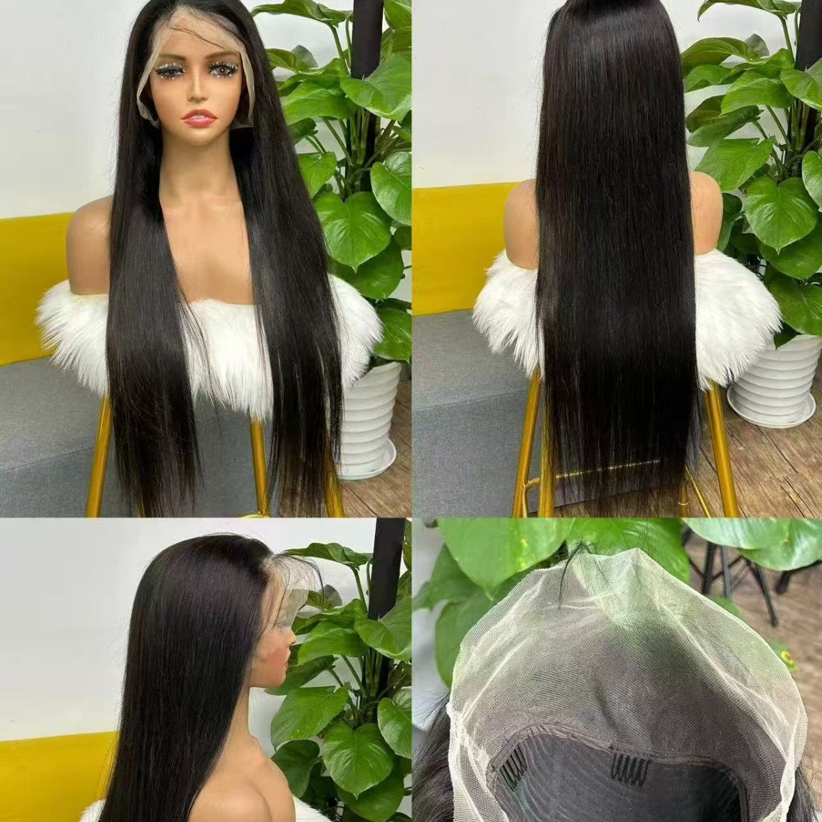 Hot Models 360 Head Cover Straight Hair Curly Hair Pill Head 100% Real Human Hair