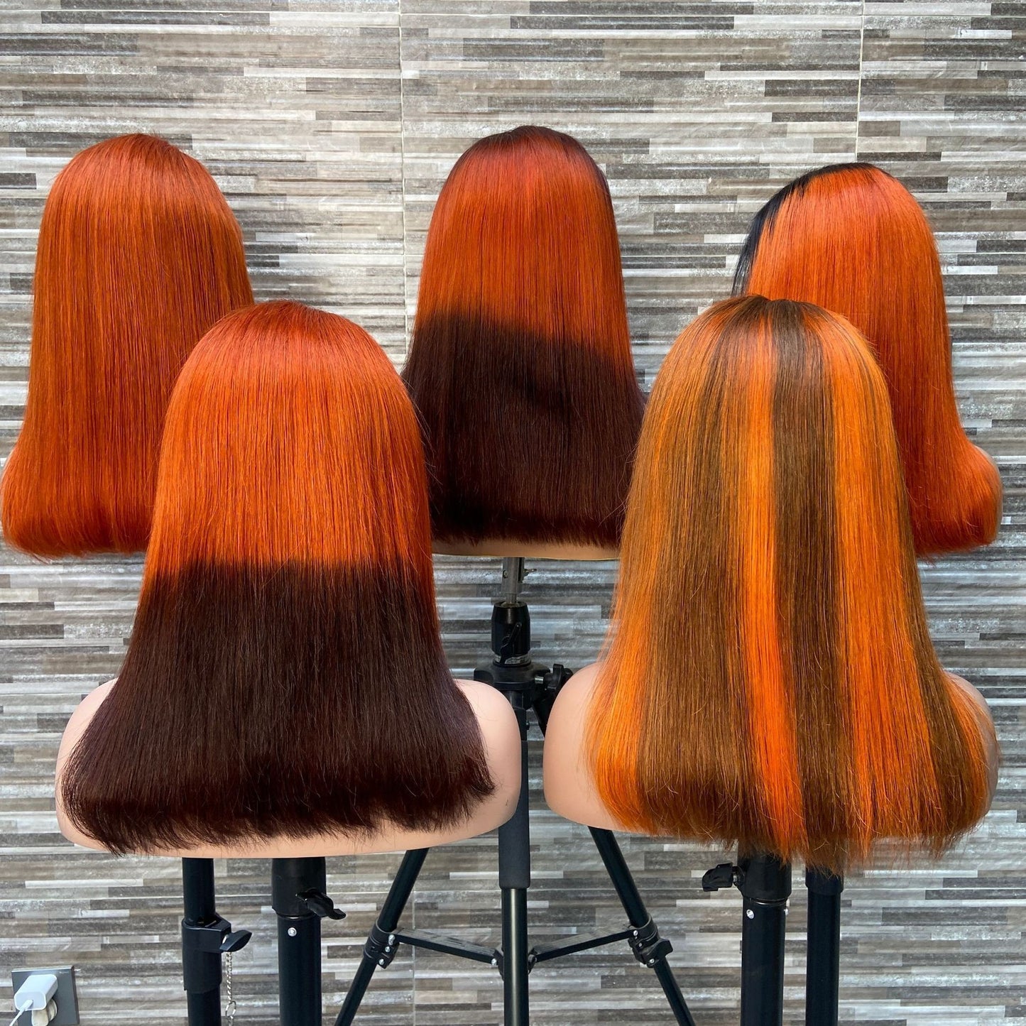 Color bob Front Lace Wig Head Covering 13x4 Lace Frontal Wig