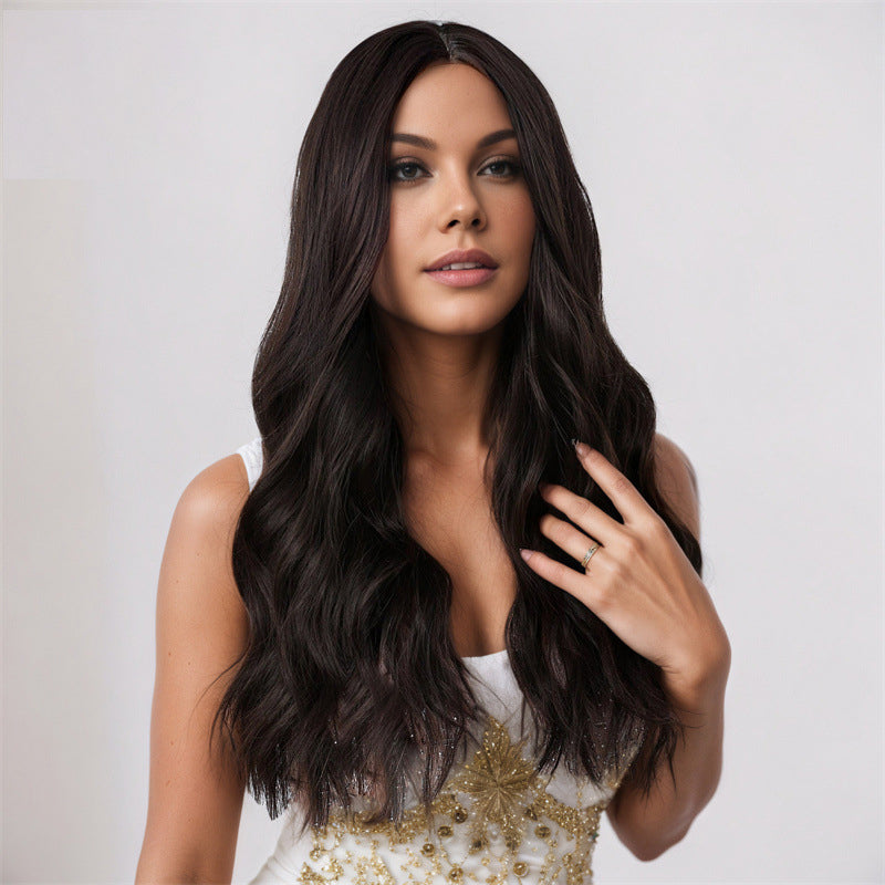 Hot Sale Wig Eight Bangs Full Hair Natural Simulation High Temperature Wire High Level