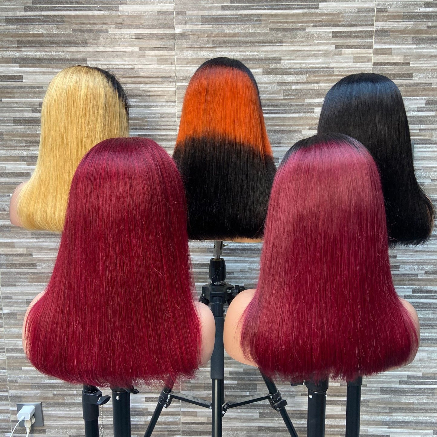 Color bob Front Lace Wig Head Covering 13x4 Lace Frontal Wig
