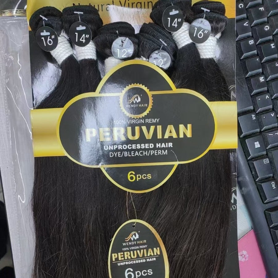 Packaging Hair Human Hair 6 Strips