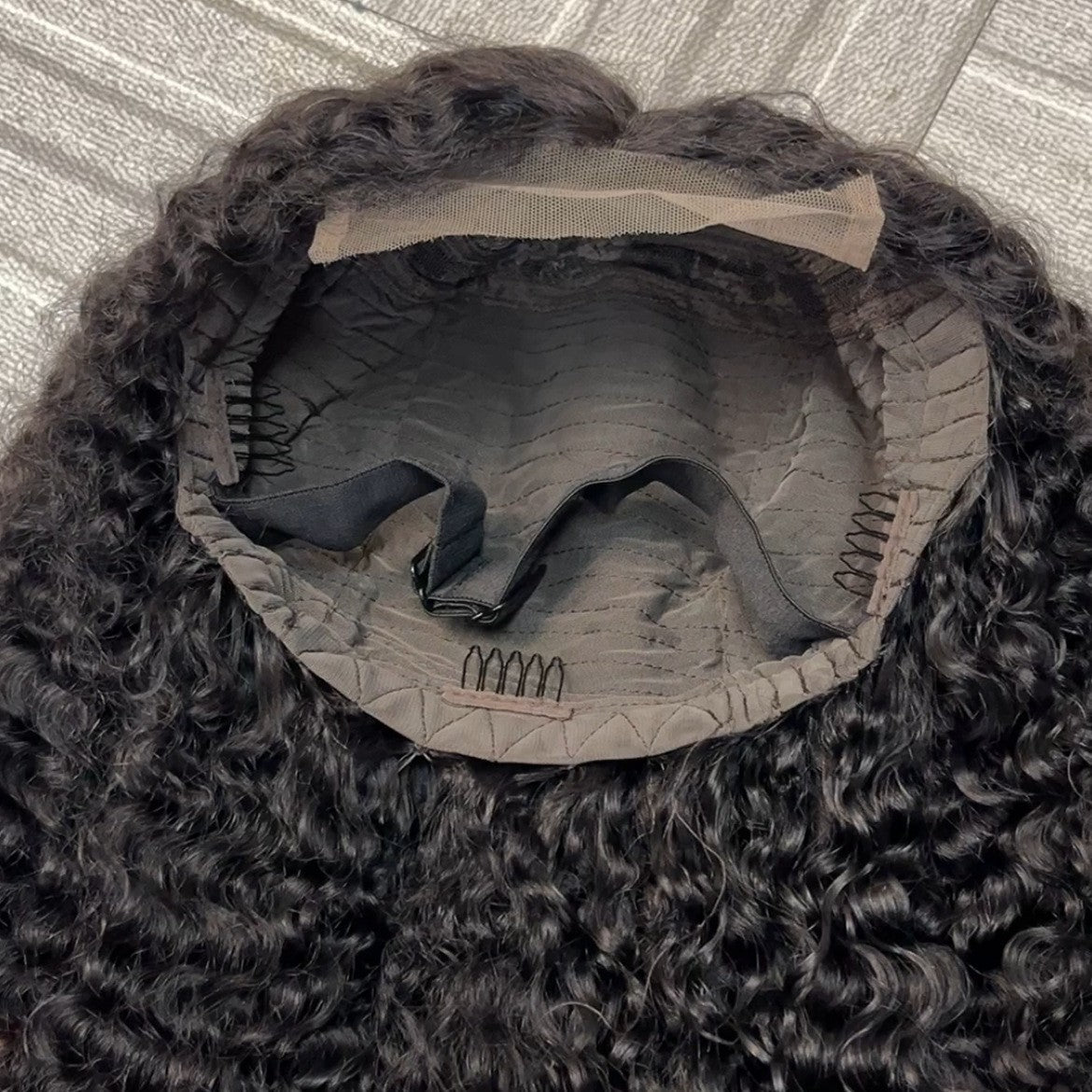 Front Lace Lace Small Curly Wig Head 5*5 Burmese Curly Curly Wig