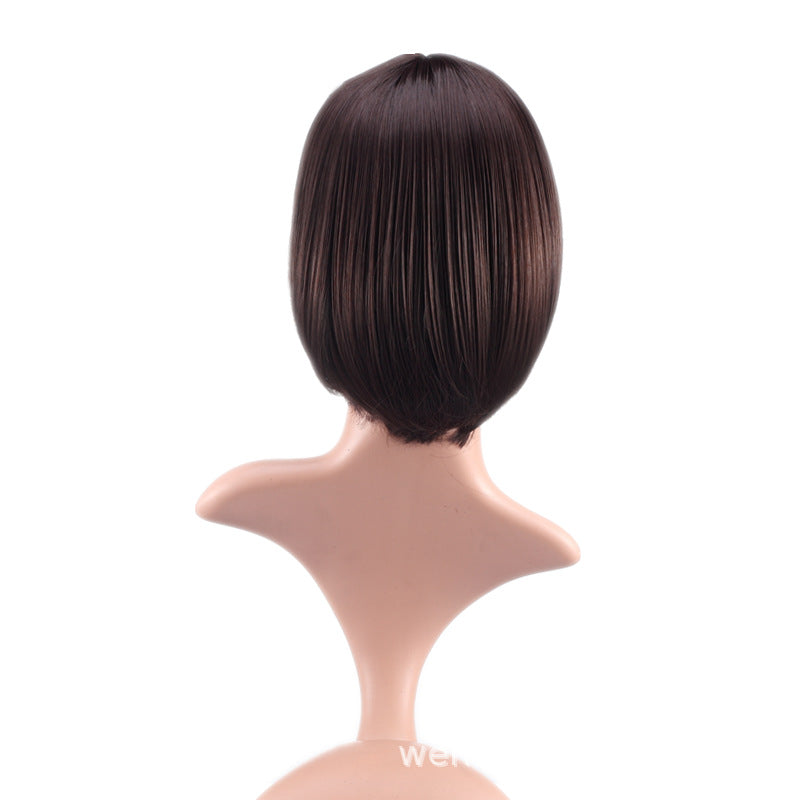 Hot New Female Straight Hair Wigs Whole Top Hair Chemical Fiber Hair bob Wig