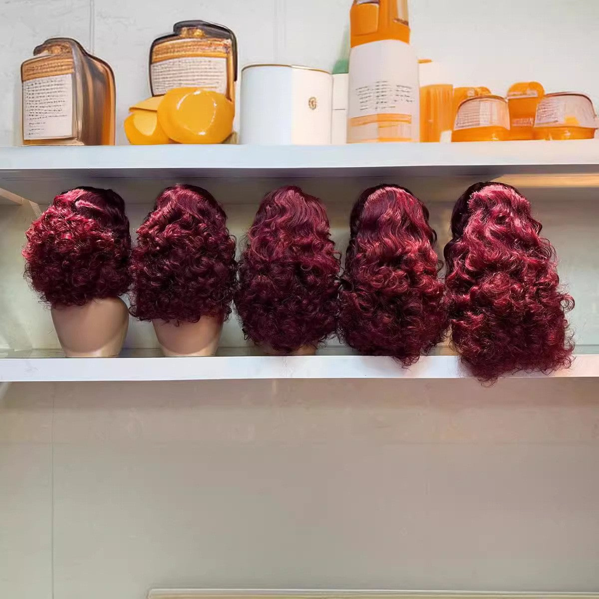 13x4 Wig Bouncy Curly Wig High Density Double Drawn