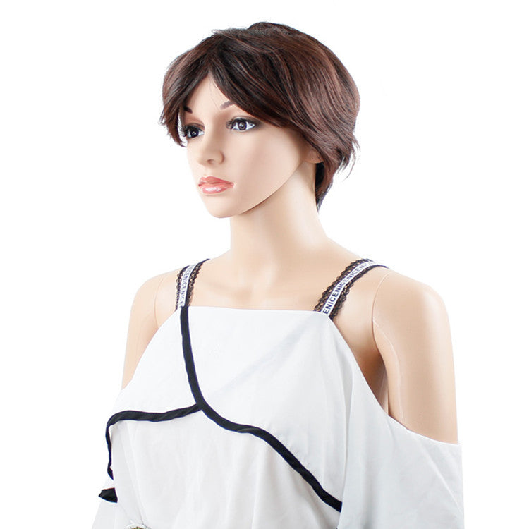 Hot Models High Temperature Hair Synthetic Wig Ladies Fluffy Short Hair Cosplay Wig