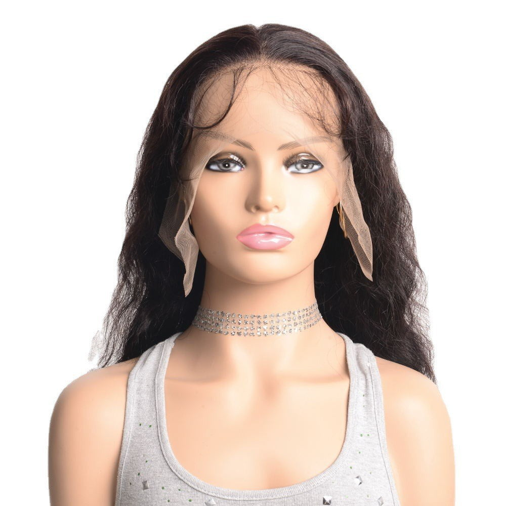 Wig Full Real Human Hair Ladies Models in Fashion for Young Women Body Wave Human Hair
