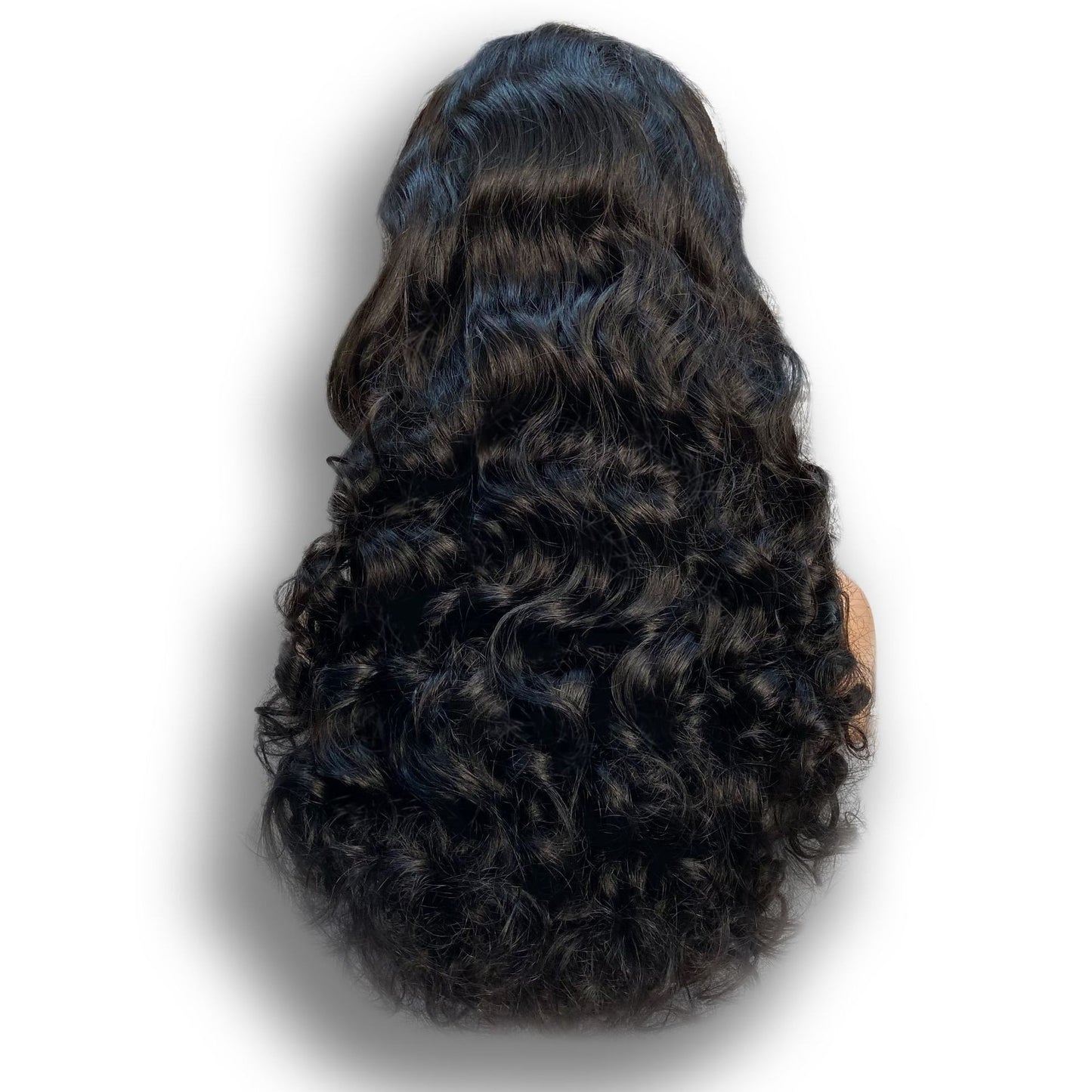 Fumi loose Lace Wigs Front Lace Wigs 300% No Glue Head Covering Real Hair