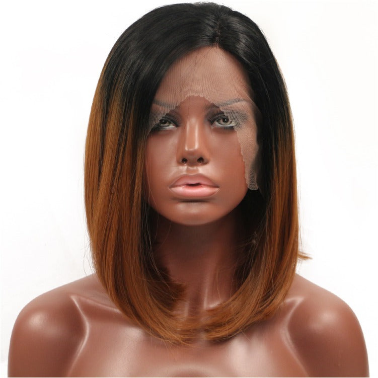 Hot Sale Human Hair 13x4 Hand-woven Lace Real Head Set Hair Wig