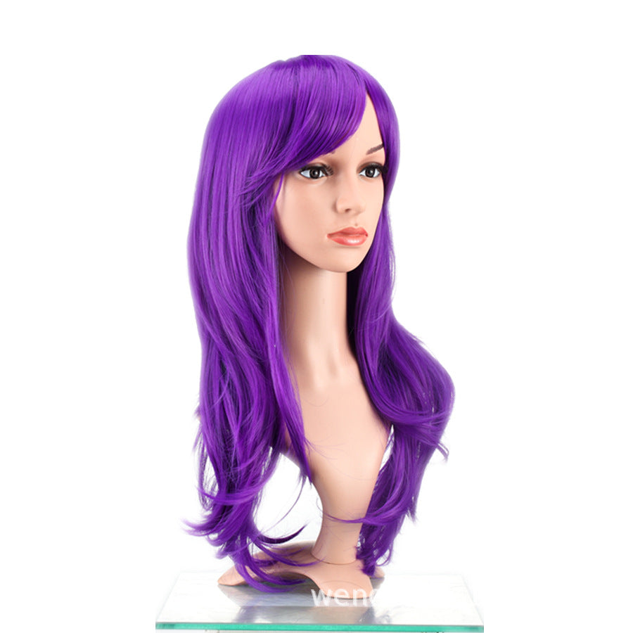Wig Female Long Hair Big Wave Curly Hair Net Red the Same Style Long Curly Hair