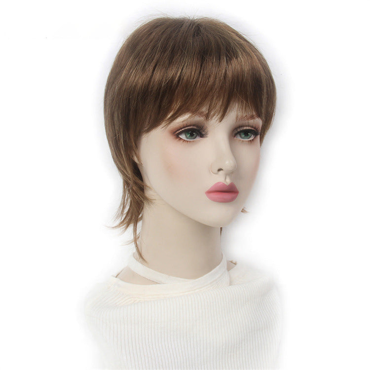 New Wolf Tail Wig Set Female Mullet Head Foreign Trade Wolf Wig