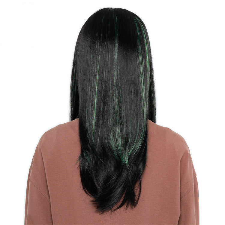 Fantasy Wig Green High Temperature Hair Long Wig