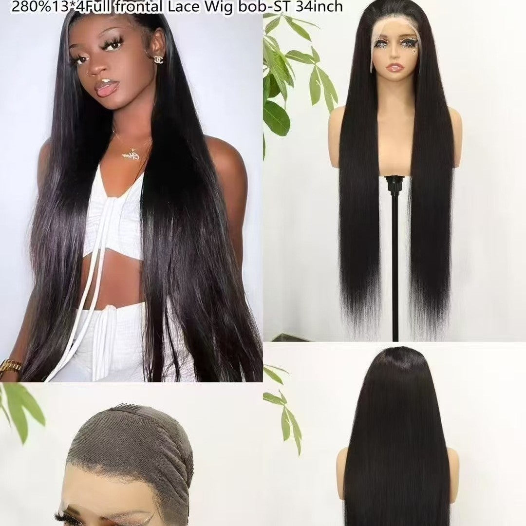 ot Sale 280% 13*4 Full Frontal Lace Wig Bob-ST 100% Human Hair