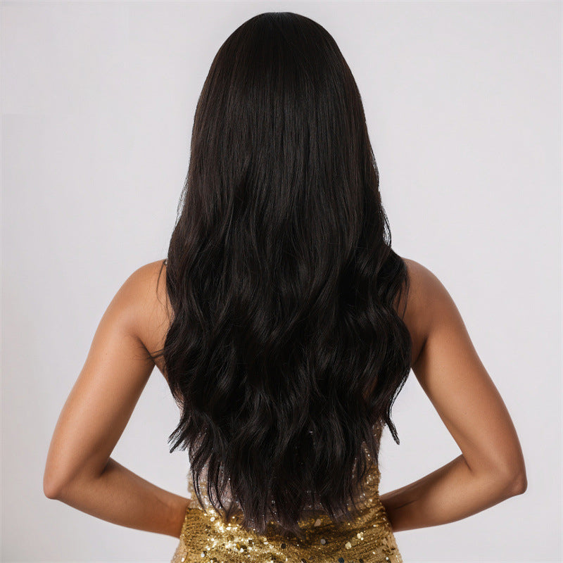 Hot Sale Wig Eight Bangs Full Hair Natural Simulation High Temperature Wire High Level