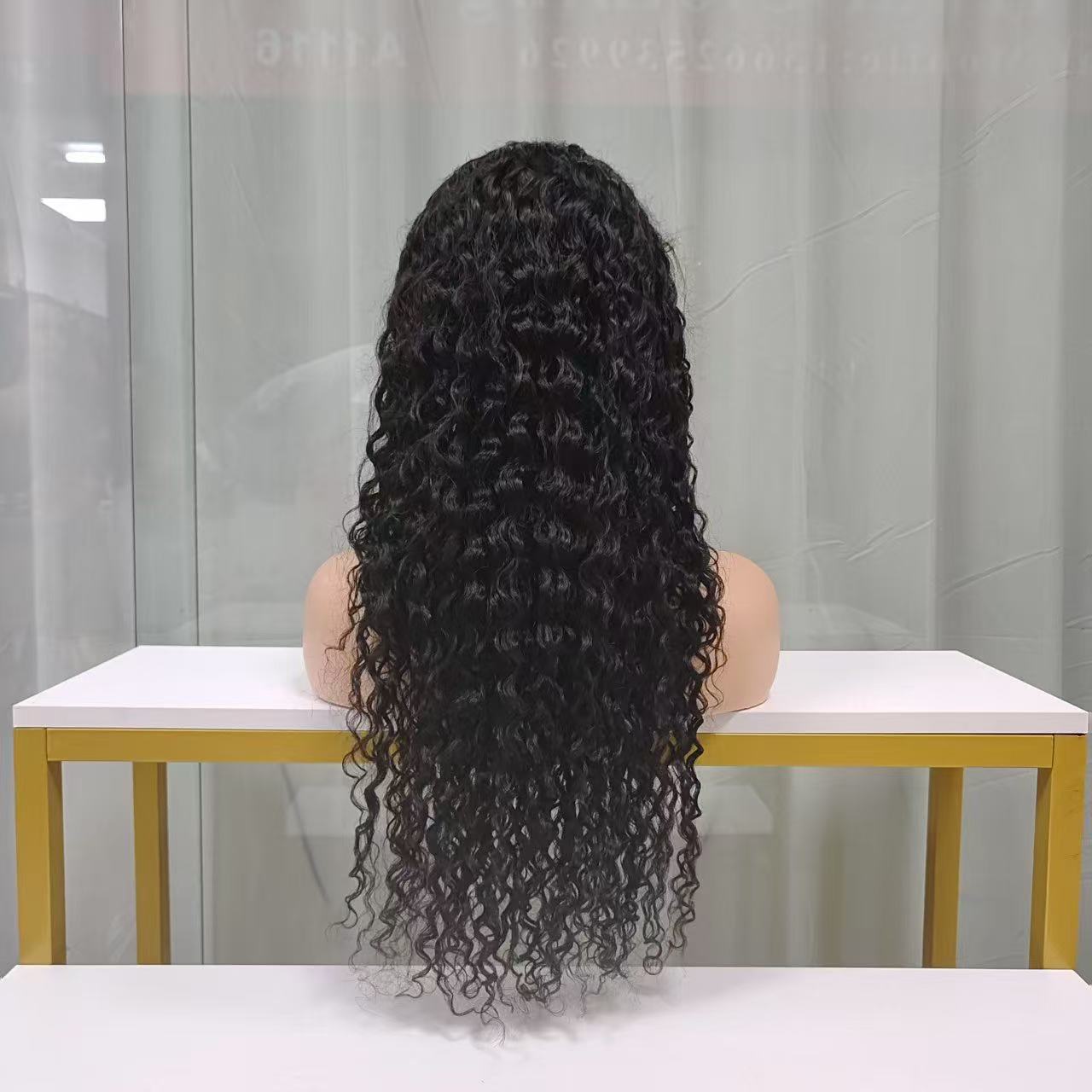 Hot Models 360 Head Cover Straight Hair Curly Hair Pill Head 100% Real Human Hair