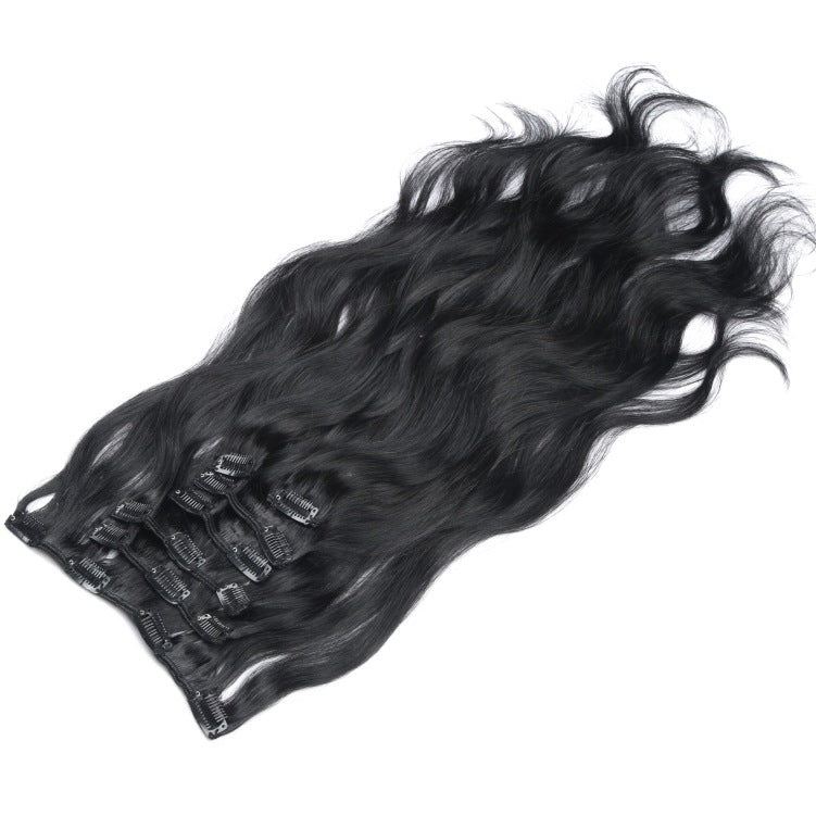 Hot Sale Hair Extension Card Sub Hair Seven Pieces Wig Piece Real Hair Piece Manufacturers Wig Wholesale