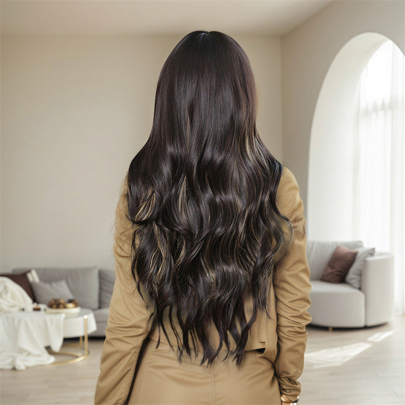 Wig 26inch Natural Color Four Seasons Mechanism Wig Supply