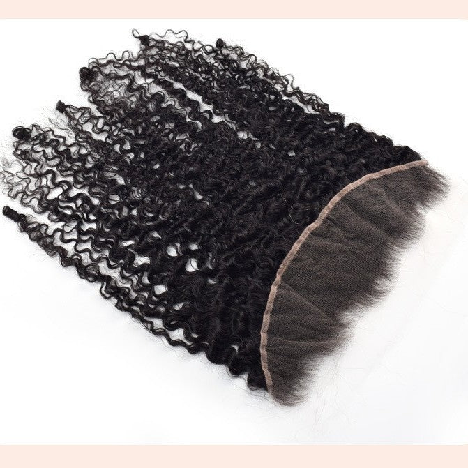 Lace Hair Block Wig Brazila Hair Bundle Burmese Curly Human Hair Curtains