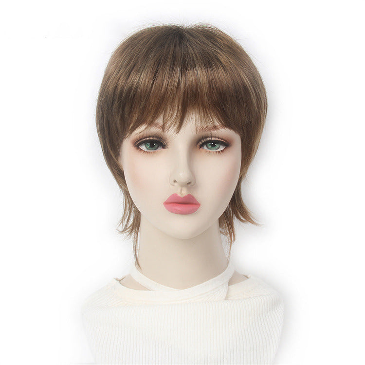 New Wolf Tail Wig Set Female Mullet Head Foreign Trade Wolf Wig