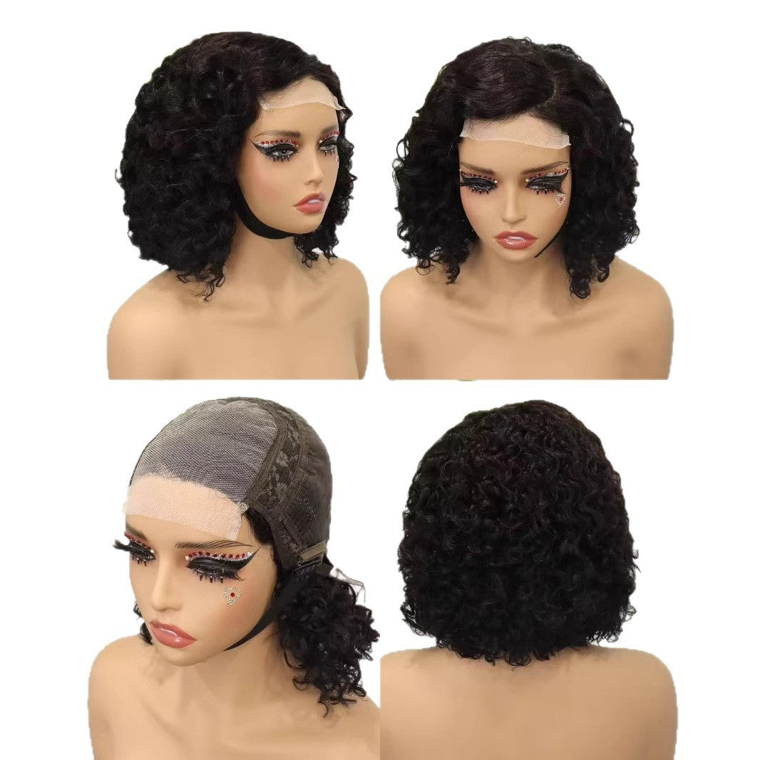 250% Human Hair Parted 4*4 BOB-WC 10inch 100% Human Hair