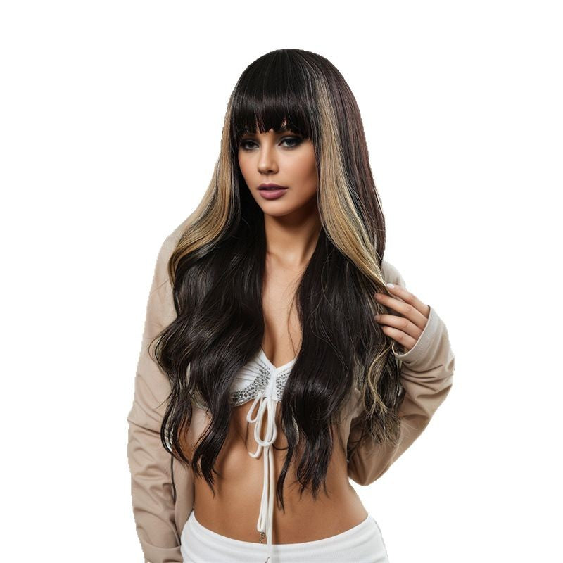 Wig 26inch Natural Color Four Seasons Mechanism Wig Supply