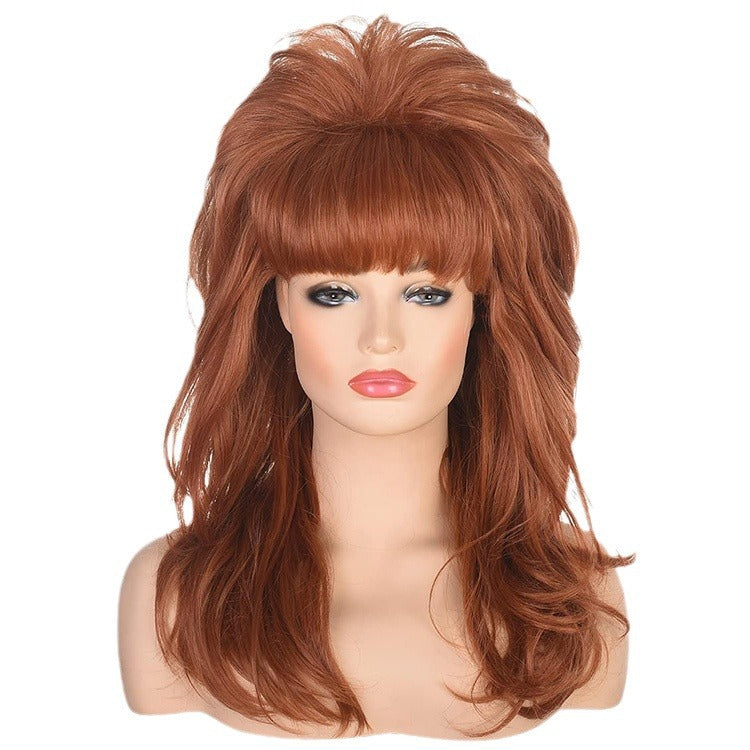 Housewife 1950s-1970s Dolly Parton golden retro wig set