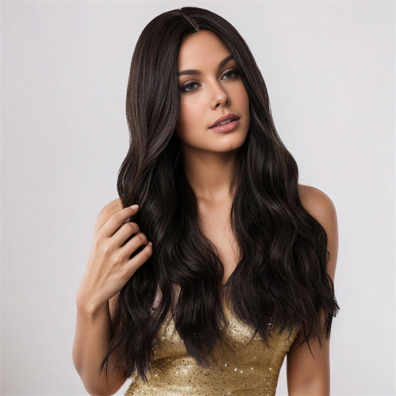 Hot Sale Wig Eight Bangs Full Hair Natural Simulation High Temperature Wire High Level