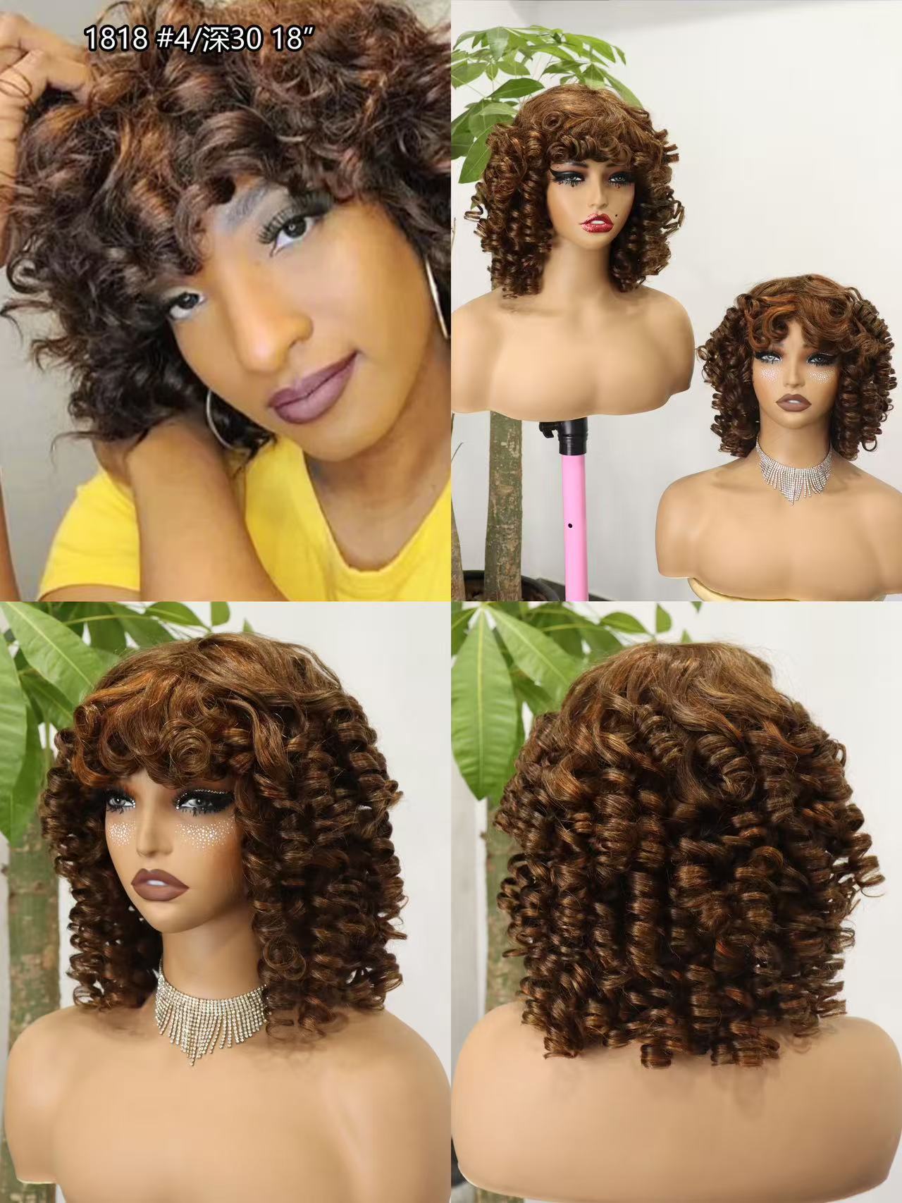 New Real Hair 100% Human Hair