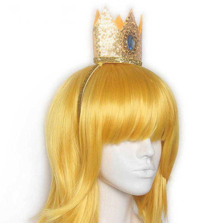 Super Mario Bros. Princess Peach Wig Super Peach Princess Peach Wig